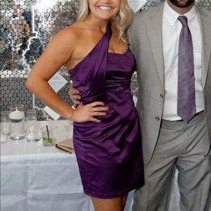 Plumb Cocktail Dress